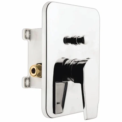 Creavit Ankastre Duş Armatürü Çift Su Çıkışlı Krom BT.DAC4600 - BT.DAC4600 - Ankastre Duş Bataryası