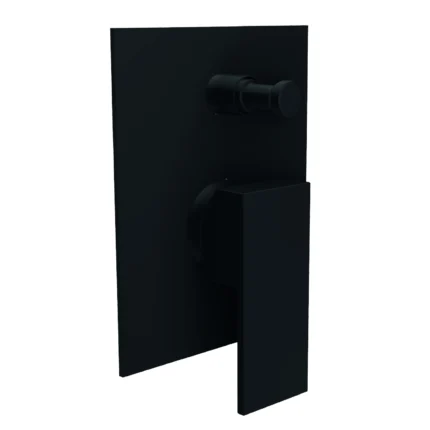 Creavit Ankastre Duş Armatürü Tamamlayıcıları Mat Siyah BT.DSU2002S - BT.DSU2002S - Ankastre Duş Bataryası