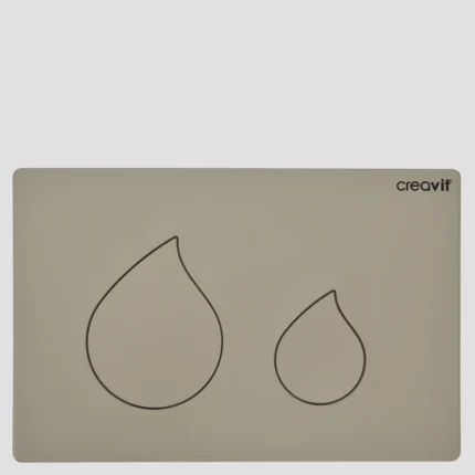 Creavit Bloom Mat Cappucino Boyalı Kumanda Paneli GP1102.06 - GP1102.06 - Kumanda Panelleri (Gömme Rezervuar Butonları)