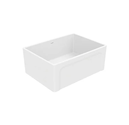 Creavit Esse Eviye 61 cm Extra Beyaz ES061-00CB00E-0000 - ES061-00CB00E-0000 - Seramik Mutfak Eviyeleri