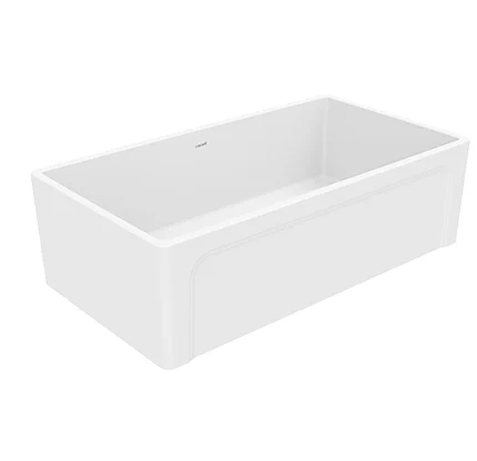 Creavit Esse Eviye 84 cm Extra Beyaz ES084-00CB00E-0000 - ES084-00CB00E-0000 - Seramik Mutfak Eviyeleri