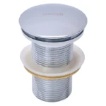 Creavit Lavabo Sifon Başlığı Pop Up Taşmasız Krom SF.SF030 - SF.SF030 - Lavabo Sifonu