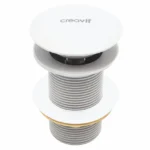 Creavit Lavabo Sifon Başlığı Pop Up Taşmasız Mat Beyaz SFU.SF030.MBY - SFU.SF030.MBY - Lavabo Sifonu
