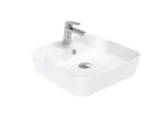 Creavit Loop 45 cm Tezgah Üstü Lavabo Extra Beyaz LP046-00SK00E-0000 - LP046-00SK00E-0000 - Çanak Lavabo, Tezgah Üstü Lavabo