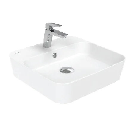 Creavit Loop 45 cm Tezgah Üstü Lavabo Extra Beyaz LP046-00SK00E-0000 - LP046-00SK00E-0000 - Çanak Lavabo, Tezgah Üstü Lavabo