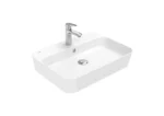 Creavit Loop 60 cm Tezgah Üstü İnce Lavabo Extra Beyaz LP061-00CB00E-0000 - LP061-00CB00E-0000 - Çanak Lavabo, Tezgah Üstü Lavabo