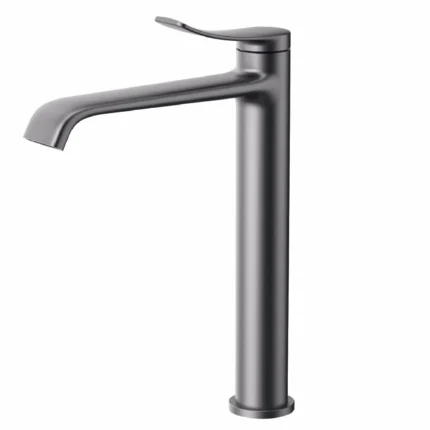 Creavit Lua Uzun Lavabo Bataryası Metalik Gri BT.LU6500GR - BT.LU6500GR - Çanak Lavabo Bataryası