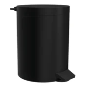 Creavit Pedallı Çöp Kovası 5 Litre Mat Siyah MA.ST16605S - MA.ST16605S - Çöp Kutusu