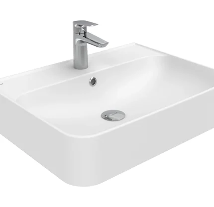 Creavit Pride 60 cm Dolap Uyumlu Lavabo Extra Beyaz PD060-00CB00E-0000 - PD060-00CB00E-0000 - Dolap Uyumlu Lavabolar