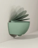 Creavit Rim-Off Kanalsız Asma Klozet Mat Nil Yeşili FE322-00NY00E-0000 - FE322-00NY00E-0000 - Asma Klozet - 1