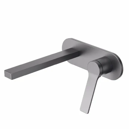 Creavit Ritmo Ankastre Lavabo Armatür Metalik Gri BT.RT1400GR - BT.RT1400GR - Ankastre Lavabo Bataryası