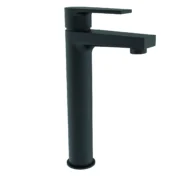 Creavit Sharp Uzun Lavabo Bataryası Mat Siyah BT.SR6500S - BT.SR6500S - Çanak Lavabo Bataryası