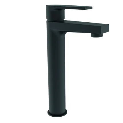 Creavit Sharp Uzun Lavabo Bataryası Mat Siyah BT.SR6500S - BT.SR6500S - Çanak Lavabo Bataryası