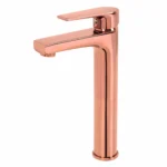 Creavit Sharp Uzun Lavabo Bataryası Rose Gold BT.SR6500C - BT.SR6500C - Çanak Lavabo Bataryası