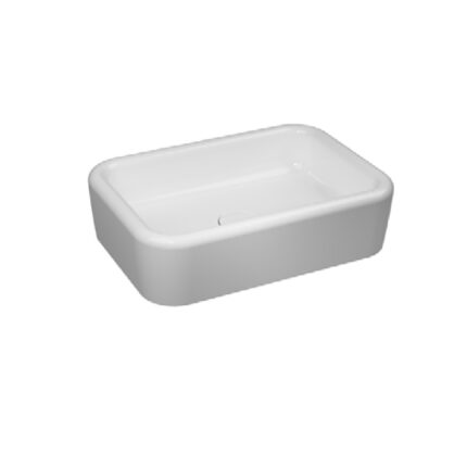Isvea Curvo Tezgah Üstü Lavabo, 60 cm - 10CR67060 - Çanak Lavabo, Tezgah Üstü Lavabo