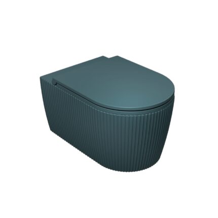 Isvea Sintesi Asma Klozet - Vortex Petrol Yeşili - 10SI02001-2P - Asma Klozet