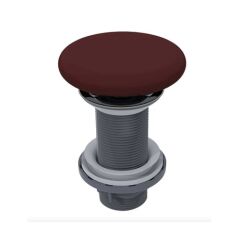 Isvea Taşma Delikli Bas-Aç Rustik Bordo - 38TP0179I - Basmalı Sifon , Gider (Pop-Up)