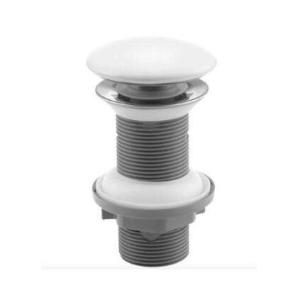 Isvea Taşma Deliksiz Bas-Aç Beyaz - 38TP0161I - Basmalı Sifon , Gider (Pop-Up)