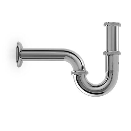 Orka Alt Sifon, Krom - P-604 - Basmalı Sifon , Gider (Pop-Up)