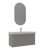 Orka Procida Banyo Dolabı Takımı, 105 cm, Mat Kaşmir - PROCIDA105BDTMK - Banyo Dolapları