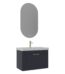 Orka Procida Banyo Dolabı Takımı, 85 cm, Mat Lacivert - PROCIDA85BDTML - Banyo Dolapları