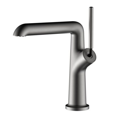 Orka Selena Lavabo Bataryası, Fırça Gri - SLN-6816-GR - Lavabo Bataryası