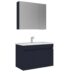 Orka Tivoli Banyo Dolabı Takımı, 85 cm, Mat Lacivert - TIVOLI85BDTML - Banyo Dolabı Takımı