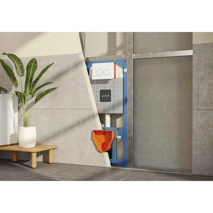 Vitra Asma klozetler için duvara montaj alçıpan uygulama, 3/6 L - 762-5800-01 - Asma Klozet - 3