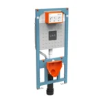 Vitra Asma klozetler için karkas veya profil sistemlere montaj alçıpan uygulama, 2,5/4 L - 762-5801-02 - Asma Klozet