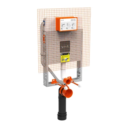 Vitra Asma klozetler için metal ayaksız, 3/6 L - 768-1800-01 - Gömme Rezervuarlar