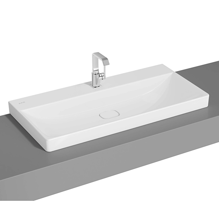 Vitra Metropole Çanak Lavabo 100x47 cm Tek Armatür Delikli, Su Taşma Deliksiz, Beyaz Vitra Metropole Çanak Lavabo 100x47 cm Tek Armatür Delikli, Su Taşma Deliksiz, Beyaz - 7529B003-0937 - Çanak Lavabo
