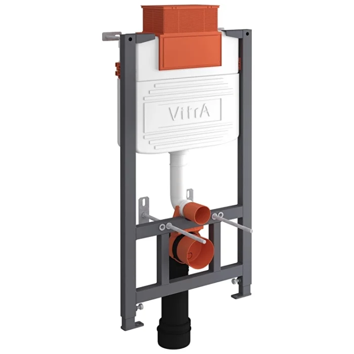 Vitra Unity, asma klozetler için, alçıpan uygulama, 98 cm, 3/6L - 761-5825-01 - Asma Klozet - 3