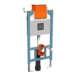 Vitra Unity, asma klozetler için, alçıpan uygulama, 98 cm, 3/6L - 761-5825-01 - Asma Klozet - 4