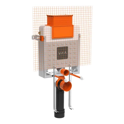 Vitra Unity, tuğla duvariçi, asma klozet, 82 cm, 3/6L - 761-1851-01 - Asma Klozet