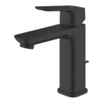 Grohe Cubeo Tek Kumandalı Lavabo Bataryası M-Boyut, Mat Siyah - 1017492430 - Lavabo Bataryaları - 2
