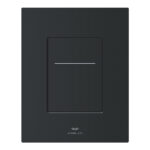 Grohe Grohe Arena Aqua Tiles Flush Plate With Silk Motion Technology, Phantom Black