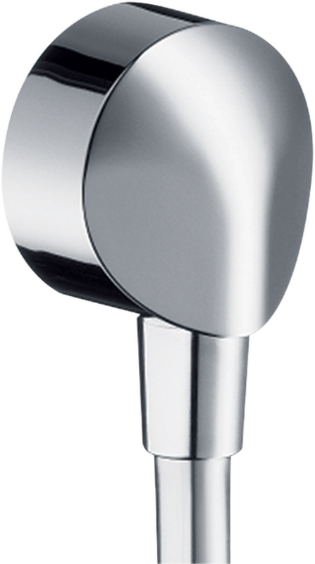Hansgrohe FixFit E Çek Valf ile Gönye Çıkışı - 27458000 - Duş Çıkış Dirseği