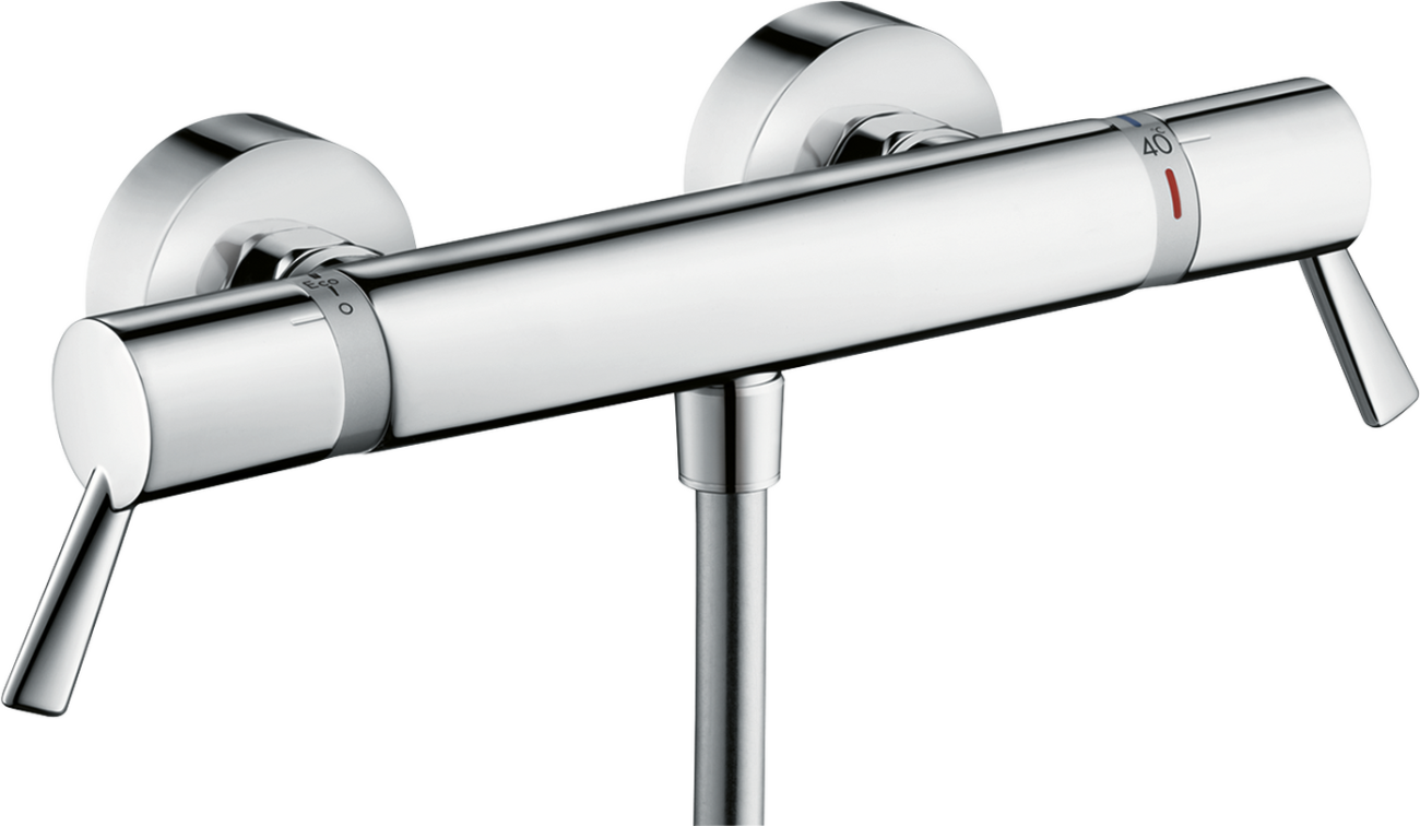 Hansgrohe Ekostat Krom Duş Termostatı - 13117000 - Duş Bataryası