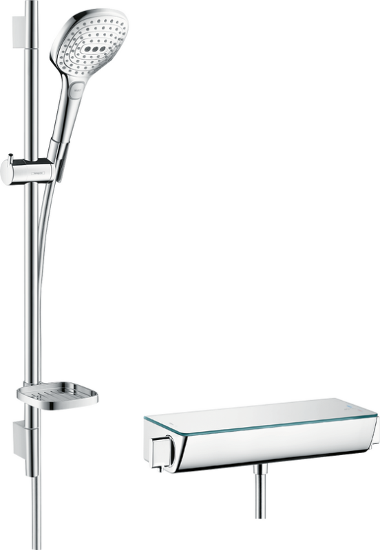 Raindance Select E Termostatik BataryalıKrom 65cm Duş Seti - 27038000 - Duş Setleri