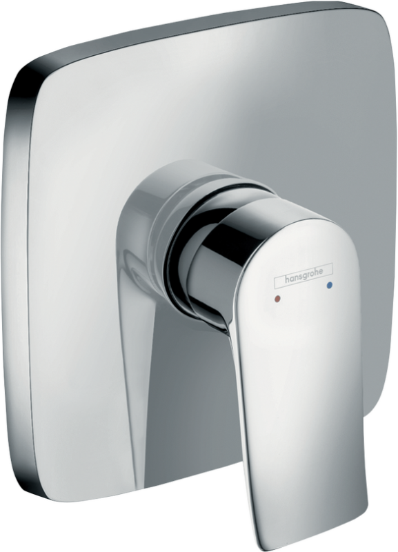 Hansgrohe Metris Ankastre Krom Duş Bataryası 31456000 - 31456000 - Ankastre Duş Bataryası