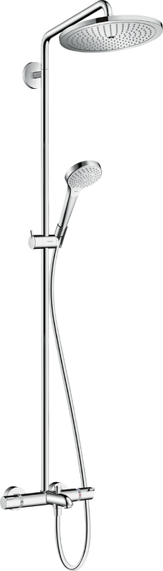 HansGrohe Croma Select 280 Air 1jet Küvet İçi Termostatik Duş Kolonu
