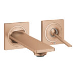 Grohe Allure 2 Delikli Lavabo Bataryası S-Boyut, Brushed Warm Sunset
