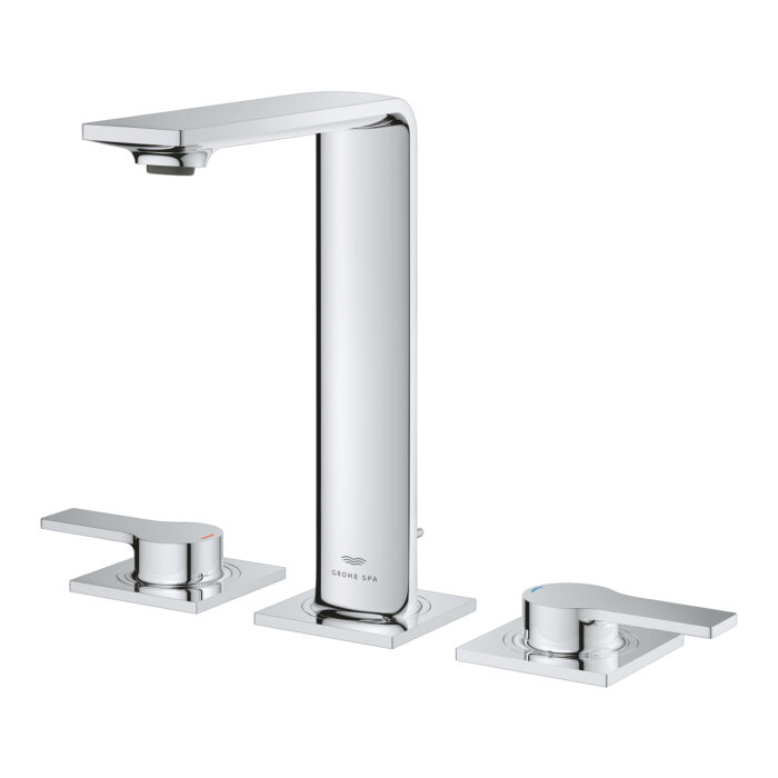Grohe Allure 3 Delikli Lavabo Bataryası 1/2″ M-Boyut, Krom - Görsel 4
