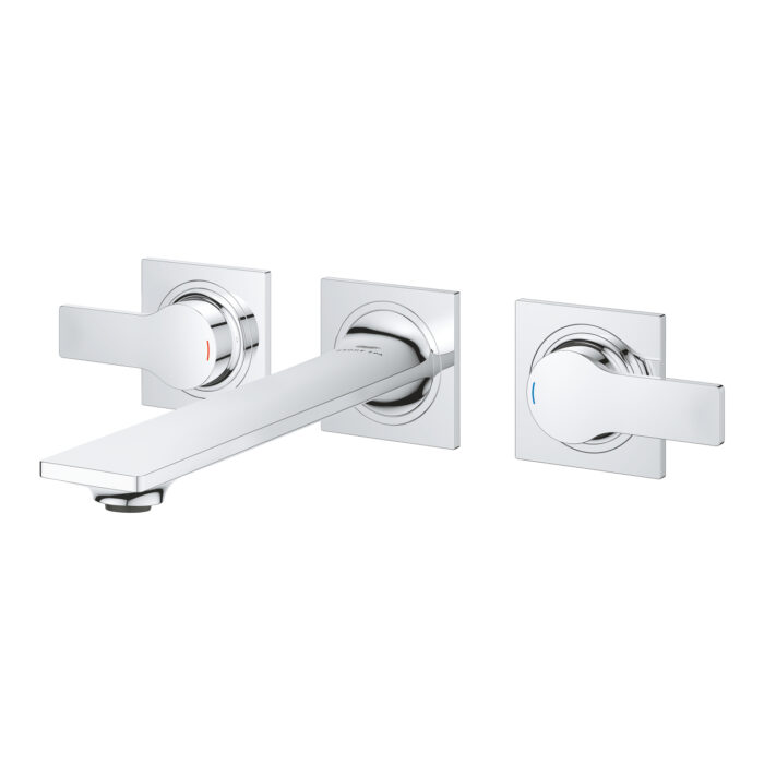 Grohe Allure 3 Delikli Lavabo Bataryası 1/2″ M-Boyut, Krom - 20193002 - Ankastre Lavabo Bataryası, Üç Delikli Lavabo Bataryası - 3