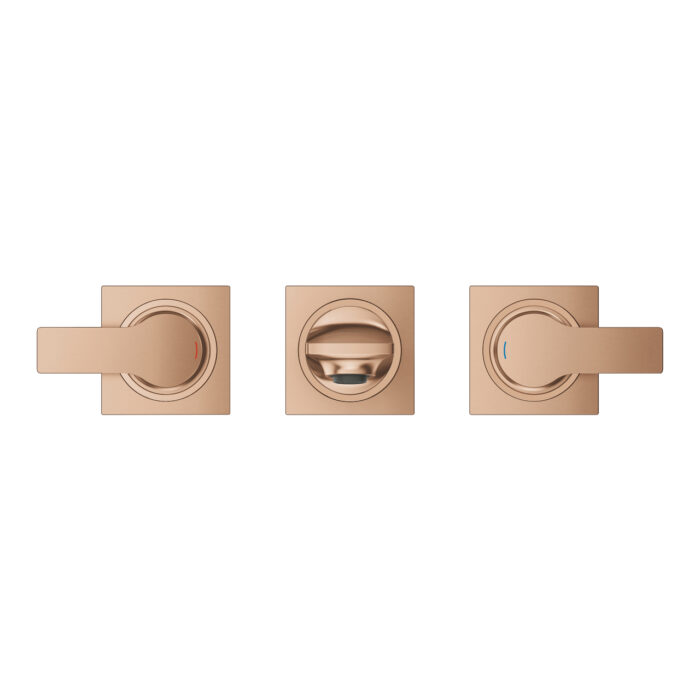 Grohe Allure 3 Delikli Lavabo Bataryası 1/2″ M-Boyut, Brushed Warm Sunset - Görsel 3