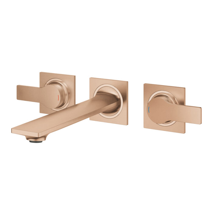 Grohe Allure 3 Delikli Lavabo Bataryası 1/2″ M-Boyut, Brushed Warm Sunset - Görsel 4