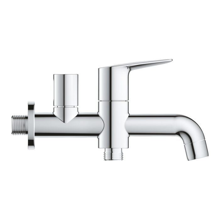 Grohe BauEdge Bibtap 2 İn 1 1/2″, Krom - Görsel 2