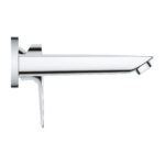 Grohe BauLoop İki Delikli Lavabo Bataryası, Krom - 20289001 - Ankastre Lavabo Bataryası - 1
