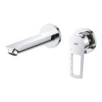 Grohe BauLoop İki Delikli Lavabo Bataryası, Krom - 20289001 - Ankastre Lavabo Bataryası - 3