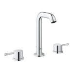 Grohe Essence 3 Delikli Lavabo Bataryası 1/2″ M-Boyut, Krom